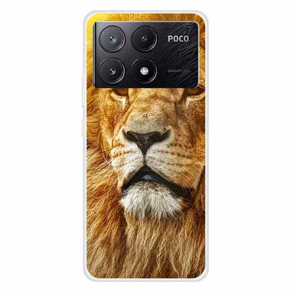 For Xiaomi Poco X6 Pro 5G / Redmi K70E 5G Case Slim-Fit TPU Pattern Printing Back Phone Cover