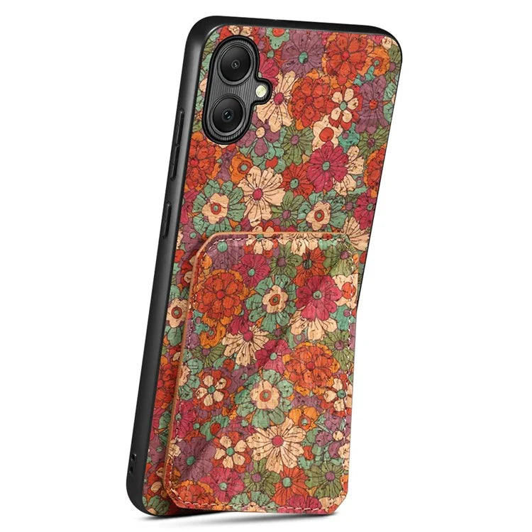 For Samsung Galaxy A05 4G Leather Case Kickstand Card Slot Phone Cover