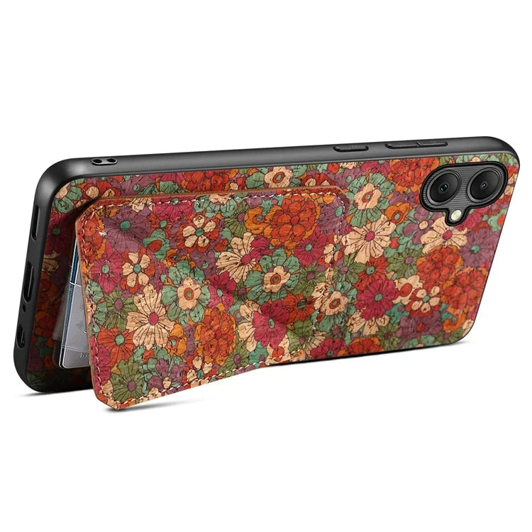 For Samsung Galaxy A05 4G Leather Case Kickstand Card Slot Phone Cover