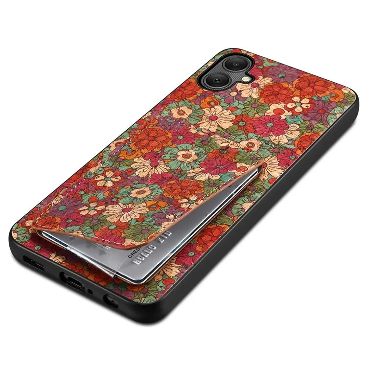 For Samsung Galaxy A05 4G Leather Case Kickstand Card Slot Phone Cover