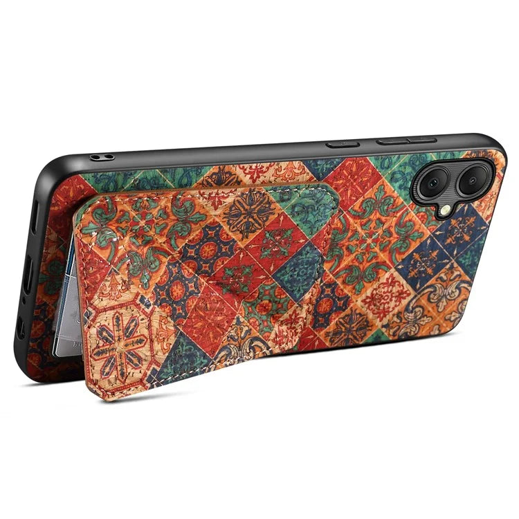 For Samsung Galaxy A05 4G Leather Case Kickstand Card Slot Phone Cover