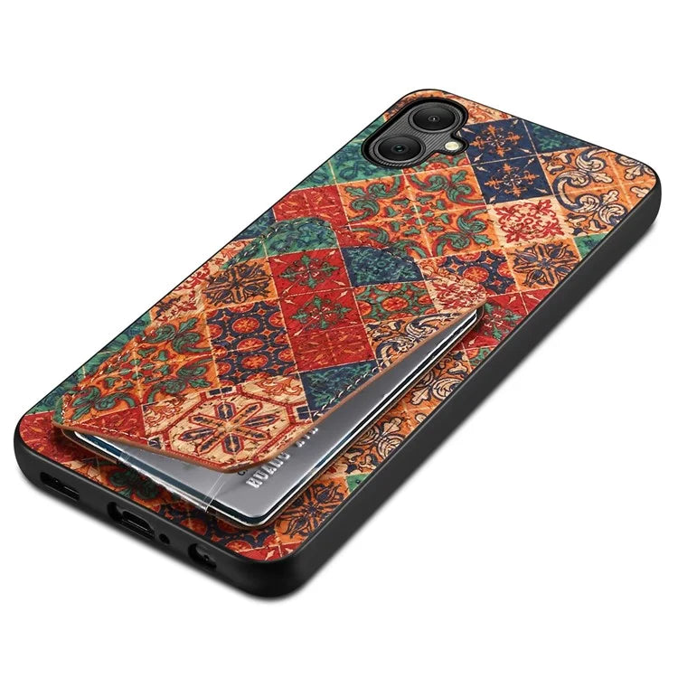For Samsung Galaxy A05 4G Leather Case Kickstand Card Slot Phone Cover