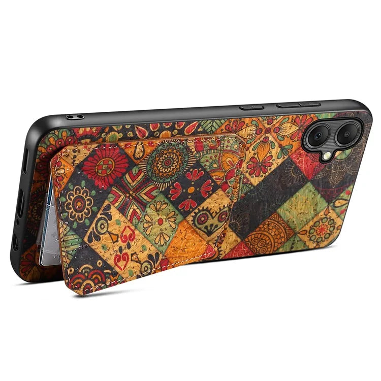 For Samsung Galaxy A05 4G Leather Case Kickstand Card Slot Phone Cover