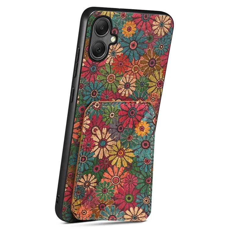 For Samsung Galaxy A05 4G Leather Case Kickstand Card Slot Phone Cover