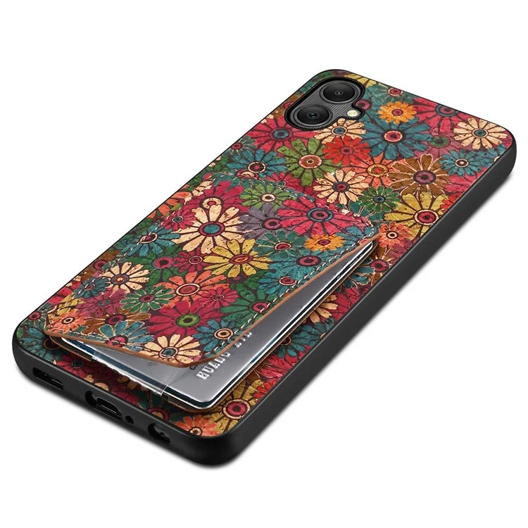 For Samsung Galaxy A05 4G Leather Case Kickstand Card Slot Phone Cover