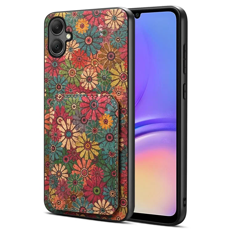 For Samsung Galaxy A05 4G Leather Case Kickstand Card Slot Phone Cover
