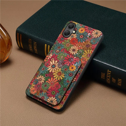 For Samsung Galaxy A05 4G Leather Case Kickstand Card Slot Phone Cover