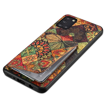 For Samsung Galaxy A31 Cell Phone Case Kickstand Leather Drop Protection Cover