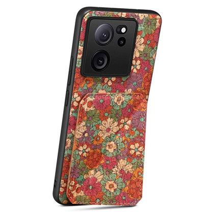 For Xiaomi 13T / 13T Pro / Redmi K60 Ultra Phone Case Leather Kickstand Card Slot Cover