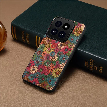 For Xiaomi 14 Pro Cell Phone Case Kickstand Card Holder Leather Drop Protection Cover