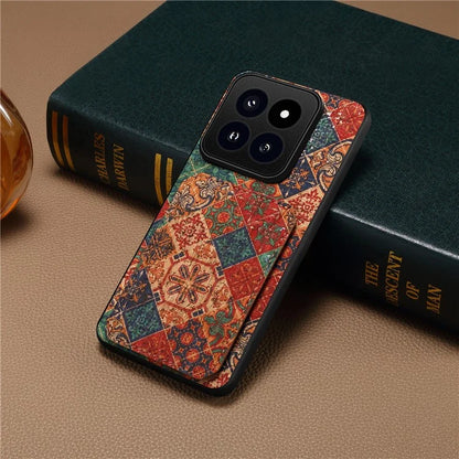 For Xiaomi 14 Pro Cell Phone Case Kickstand Card Holder Leather Drop Protection Cover