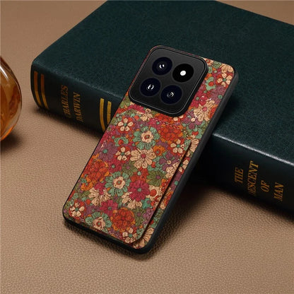 For Xiaomi 14 Pro Cell Phone Case Kickstand Card Holder Leather Drop Protection Cover