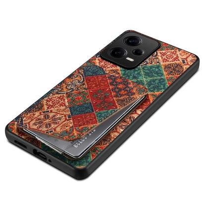 For Xiaomi Redmi Note 12 Pro 5G Leather Case Card Holder Shockproof Phone Back Cover