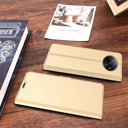 For Xiaomi Redmi A3 Leather Case Card Holder Folding Stand Phone Cover