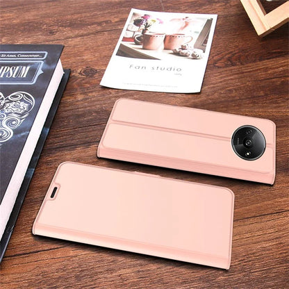 For Xiaomi Redmi A3 Leather Case Card Holder Folding Stand Phone Cover