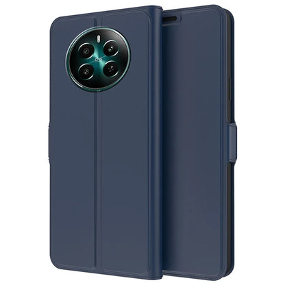 For Realme 12+ 5G Case Card Holder Folding Stand PU Leather Phone Cover