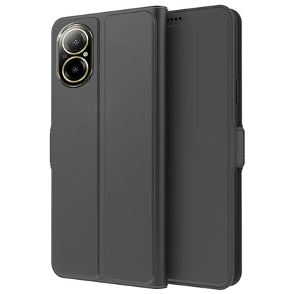 For Realme C67 4G Cell Phone Cases Card Holder Adjustable Stand PU Leather Cover