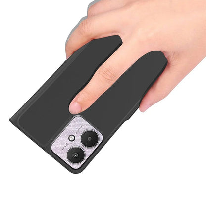 For Xiaomi Redmi 13C 5G Cell Phone Cases Foldable Stand Card Holder PU Leather Cover