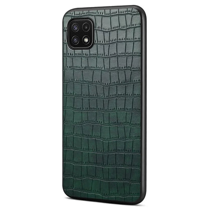 For Samsung Galaxy A22 5G (EU Version) Hybrid Cases Crocodile Textured Anti-Drop Phone Cover