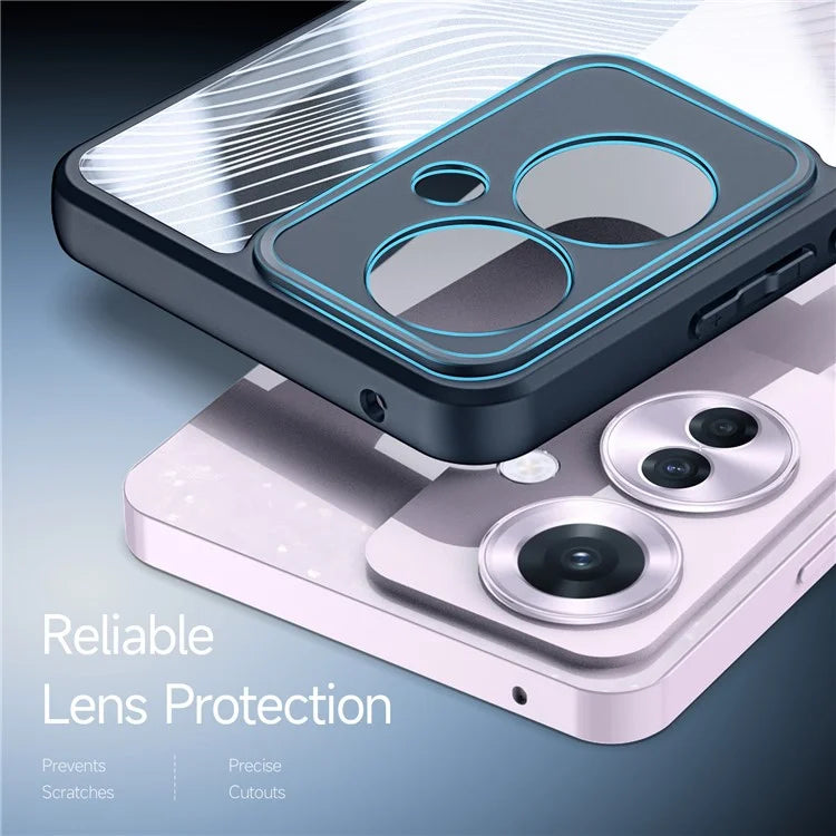 DUX DUCIS Aimo Series For Oppo Reno11 F 5G / F25 Pro 5G Case TPU+PC Shockproof Shell Back Cover (REACH Certification)