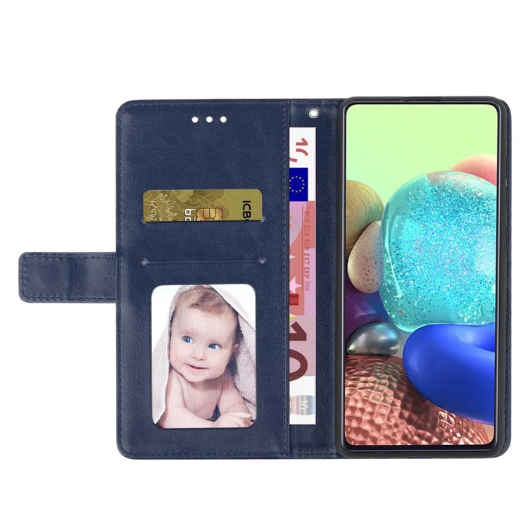 HT01 For Realme 12+ 5G Case Flip Wallet Leather Cover Y-shaped Lines Imprinted