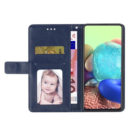 HT01 For Realme 12+ 5G Case Flip Wallet Leather Cover Y-shaped Lines Imprinted