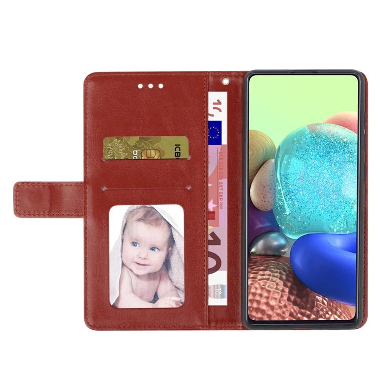 HT01 For Realme 12+ 5G Case Flip Wallet Leather Cover Y-shaped Lines Imprinted