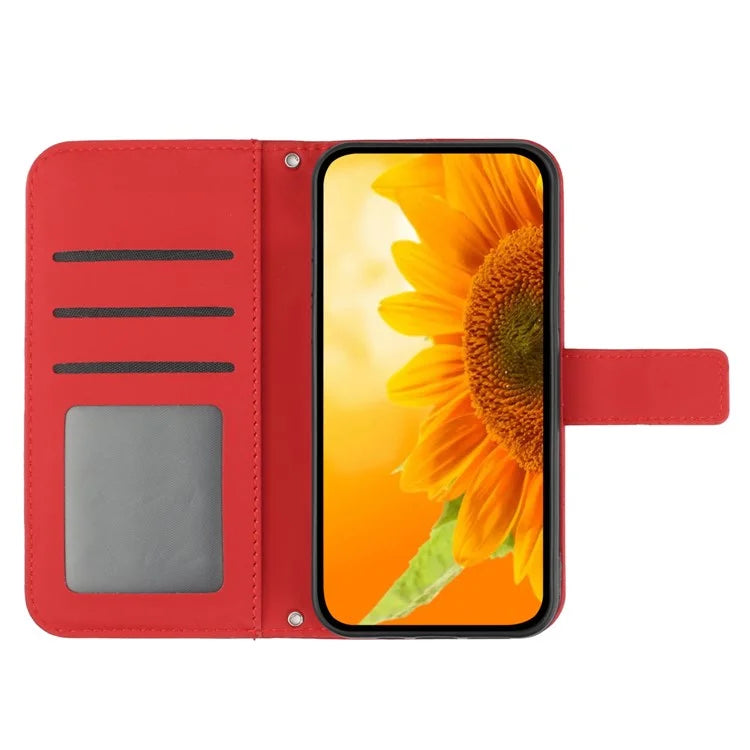 HT04 For Realme 12 Pro 5G / 12 Pro+ 5G Case Skin-touch Leather Phone Cover with Wallet Stand