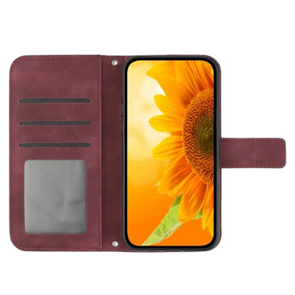 HT04 For Realme 12 Pro 5G / 12 Pro+ 5G Case Skin-touch Leather Phone Cover with Wallet Stand