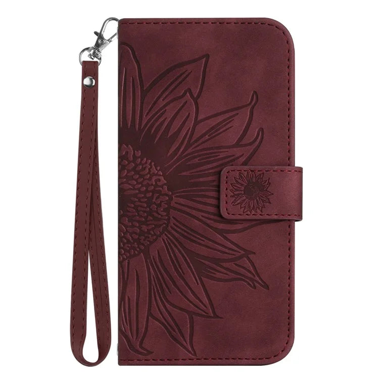 HT04 For Realme 12 Pro 5G / 12 Pro+ 5G Case Skin-touch Leather Phone Cover with Wallet Stand