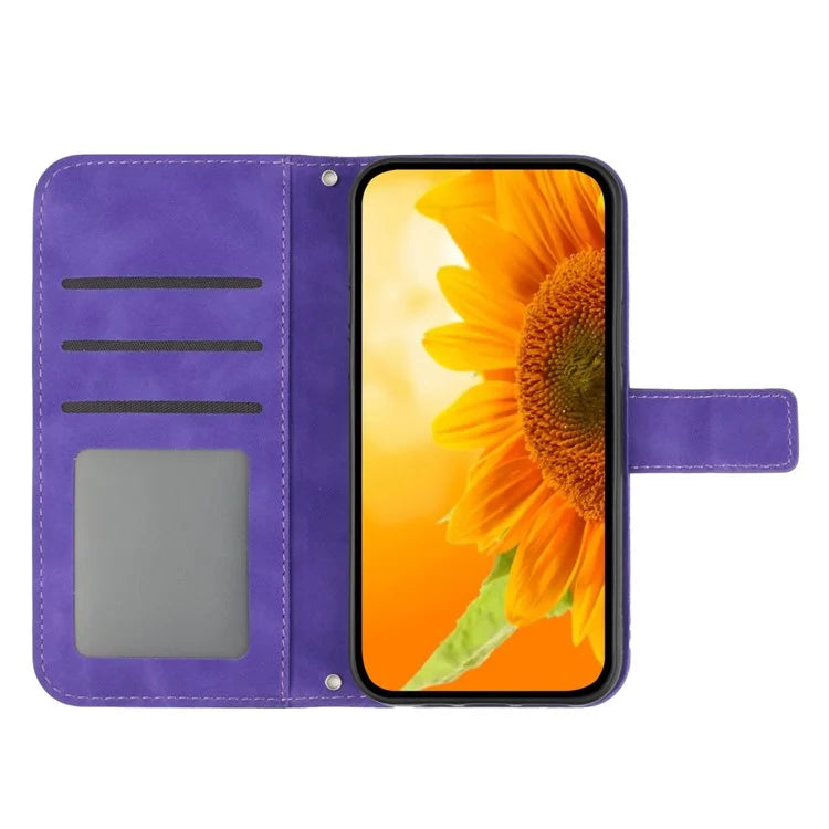 HT04 For Realme 12 Pro 5G / 12 Pro+ 5G Case Skin-touch Leather Phone Cover with Wallet Stand