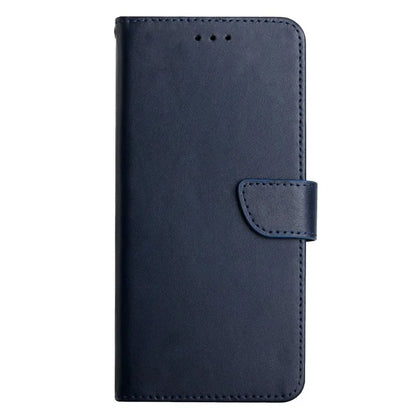 HT02 For Realme 12+ 5G Case Nappa Texture Genuine Cow Leather+TPU Phone Cover