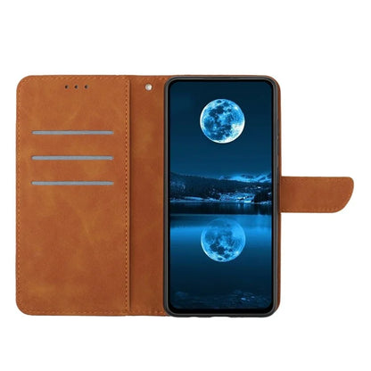 HT05 For Realme 12 Pro 5G / 12 Pro+ 5G Case Skin-touch Leather Flip Phone Cover with Wallet