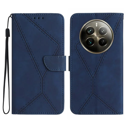 HT05 For Realme 12 Pro 5G / 12 Pro+ 5G Case Skin-touch Leather Flip Phone Cover with Wallet