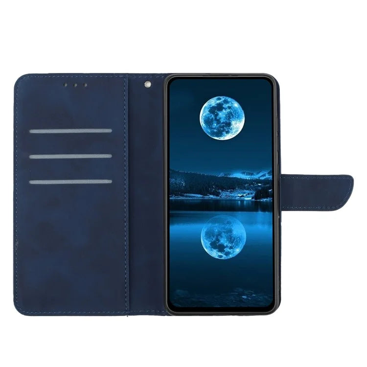 HT05 For Realme 12 Pro 5G / 12 Pro+ 5G Case Skin-touch Leather Flip Phone Cover with Wallet