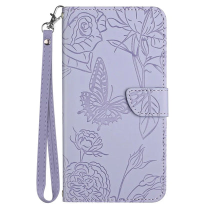 HT03 For Realme 12 Pro 5G / 12 Pro+ 5G Case with Wrist Strap PU Leather Wallet Phone Cover