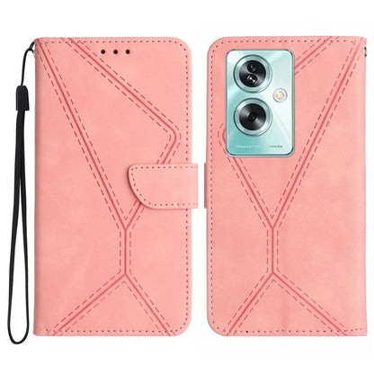 HT05 For Oppo Reno11 F 5G / F25 Pro 5G Case Lins Imprinted Leather Wallet Phone Cover
