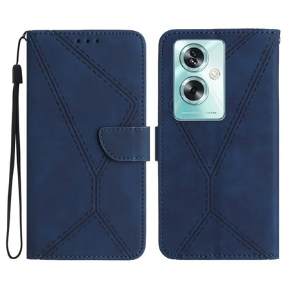 HT05 For Oppo Reno11 F 5G / F25 Pro 5G Case Lins Imprinted Leather Wallet Phone Cover