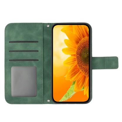 HT04 For Oppo Reno11 F 5G / F25 Pro 5G Case Sunflower Pattern Wallet Flip Leather Phone Cover