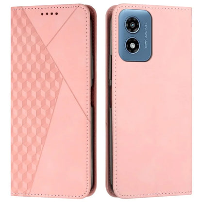 For Motorola Moto G04 4G / Moto G24 4G Magnetic Phone Case PU Leather Folio Stand Cover