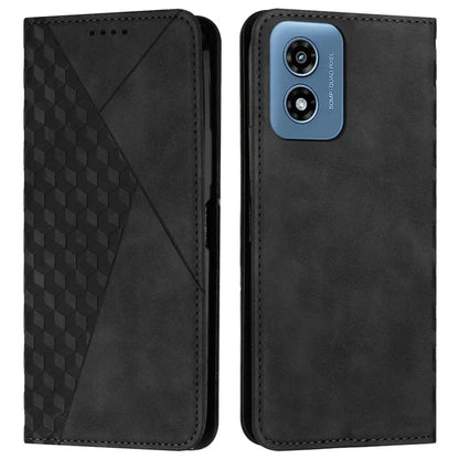 For Motorola Moto G04 4G / Moto G24 4G Magnetic Phone Case PU Leather Folio Stand Cover