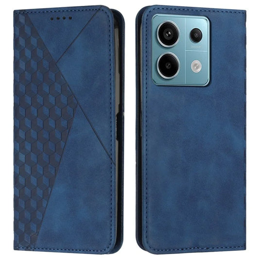 For Xiaomi Redmi Note 13 Pro 4G / Poco M6 Pro 4G Magnetic Phone Case Skin-touch PU Leather Card Slots Cover