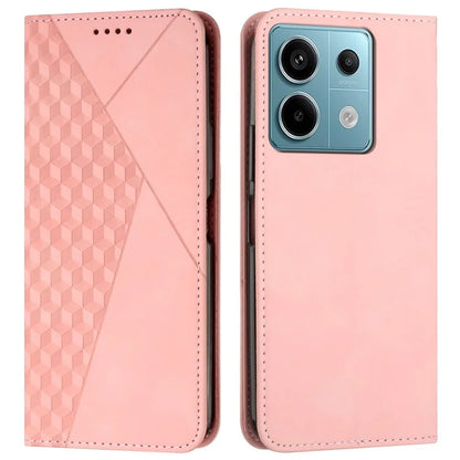 For Xiaomi Redmi Note 13 Pro 4G / Poco M6 Pro 4G Magnetic Phone Case Skin-touch PU Leather Card Slots Cover