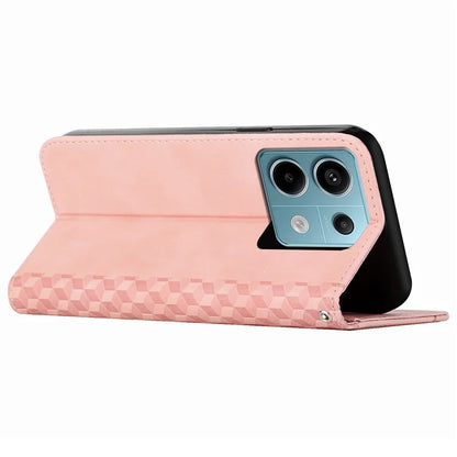 For Xiaomi Redmi Note 13 Pro 4G / Poco M6 Pro 4G Magnetic Phone Case Skin-touch PU Leather Card Slots Cover
