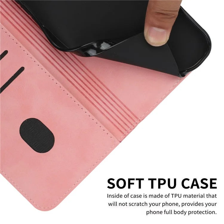 For Xiaomi Redmi Note 13 Pro 4G / Poco M6 Pro 4G Magnetic Phone Case Skin-touch PU Leather Card Slots Cover