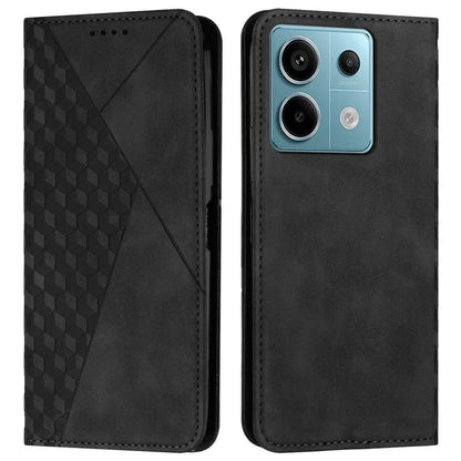 For Xiaomi Redmi Note 13 Pro 4G / Poco M6 Pro 4G Magnetic Phone Case Skin-touch PU Leather Card Slots Cover