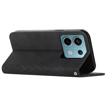 For Xiaomi Redmi Note 13 Pro 4G / Poco M6 Pro 4G Magnetic Phone Case Skin-touch PU Leather Card Slots Cover