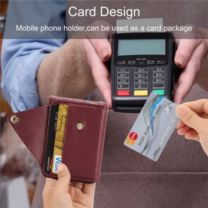 For Samsung Galaxy Z Flip5 5G Case PU Leather Card Slots Holder Phone Back Cover