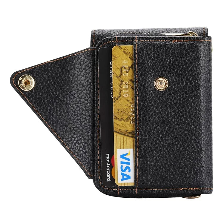 For Samsung Galaxy Z Flip5 5G Case PU Leather Card Slots Holder Phone Back Cover
