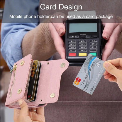 For Samsung Galaxy Z Flip4 5G Back Case PU Leather Zipper Wallet Phone Cover with Shoulder Strap